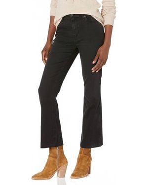 PAIGE Claudine Ankle Flare Jeans - Black