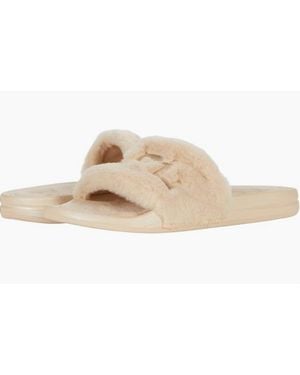 Athletic Propulsion Labs Shearling Slide Sandal - Black
