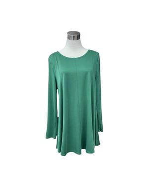 TooFan Ja Swing Tunic Top - Green