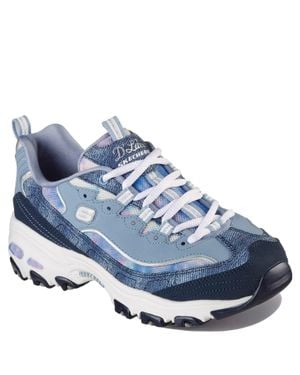 Skechers D Lites 149251 Sneakers Running Shoes Eee4164 - Blue