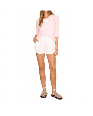 Xirena Starla Drawstring Shorts - Pink