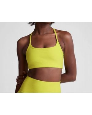Beyond Yoga Spacedye Slim Racerback Bra - Yellow