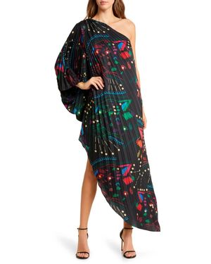 Hutch Diva One Shoulder Dress - Multicolor