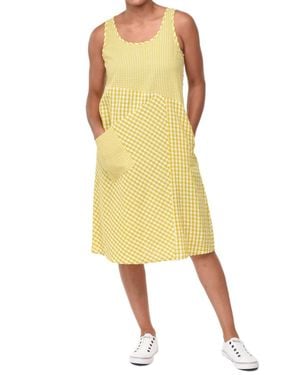 Tulip Clothing Dawson Dress - Yellow