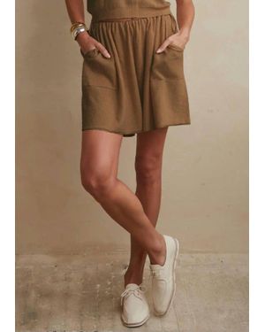 Oyun Linen Shorts - Natural