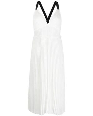 Proenza Schouler Broomstick Pleated Tank Dress - White