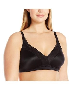 Playtex Secrets Feel Gorgeous Wirefree Bra - Black