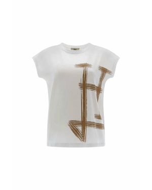 Herno Stretch-Cotton Sleeveless Top - White