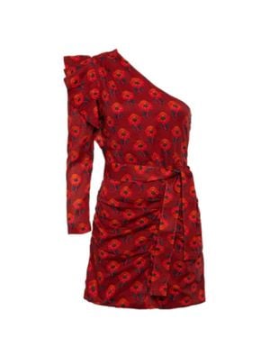 Desert Queen Adine Mini Dress - Red