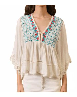 Louise Misha Emila Blouse - Blue