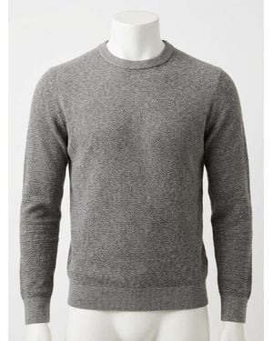 Faherty Jackson Crew Sweater - Gray