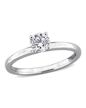 Created Forever 1/2Ct Tw Lab-Grown Diamond Solitaire Engagement Ring - White