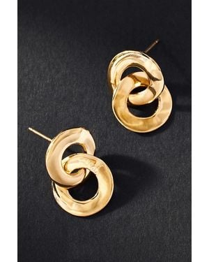 maslo Linked Earrings - Blue