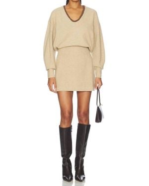 Alexis Colby Mini Dress - Natural