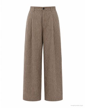 EAT DUST 673 Nomad Ambassador Pants Cotton Pants - Brown