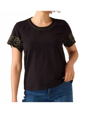 Alivia Chloe Tee - Black