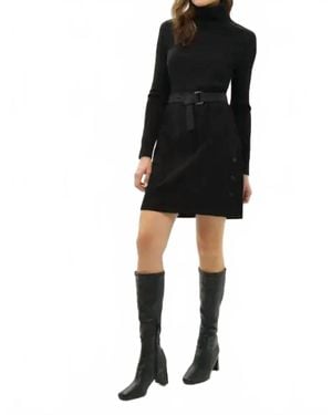 Anatomie Embossed Hartley Dress - Black