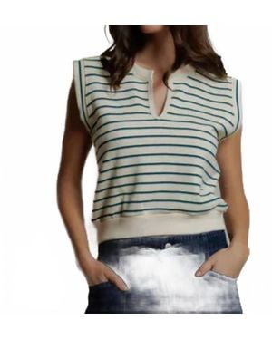 PERFECTWHITETEE Sloane Terry Muscle Tank - Green