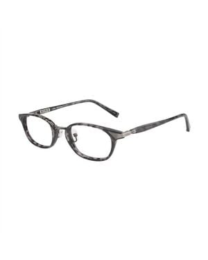 John Varvatos V351 Rectangle Eyeglasses - Brown