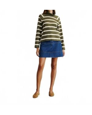 Tanya Taylor Brinkley Long Sleeve Top - Blue