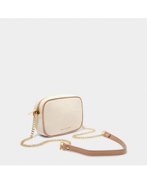 Katie Loxton Amalfi Canvas Crossbody Bag - Natural