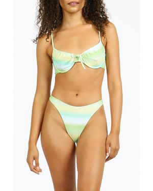 NIRVANIC Paris Underwire Bikini Top - Multicolor