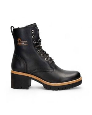 Panama Jack S Leather Padma B11 Boots - Black