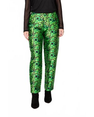 Berek Bold Lines Pant - Green