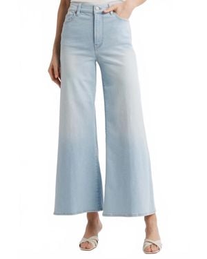 FRAME Le Palazzo Crop Jeans - Blue