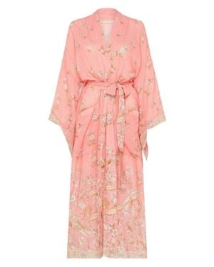 Spell Collective Hendrix Robe - Pink