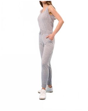French Kyss Cotton And Acrylic High-Rise Jogger - White