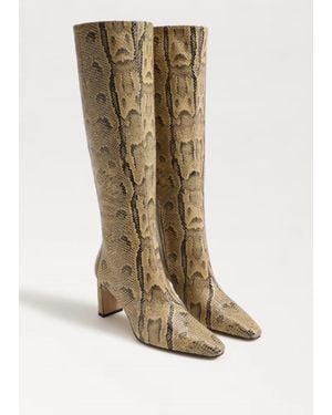 Sam Edelman Sylvia Knee High Boots - Metallic