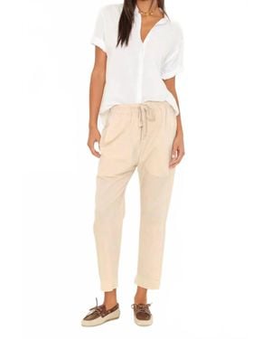 Xirena Draper Drawstring Pant - Natural