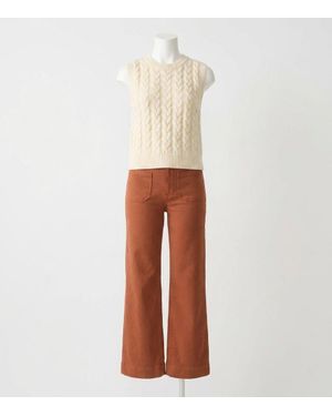 Faherty Sunwashed Sweater Vest - White