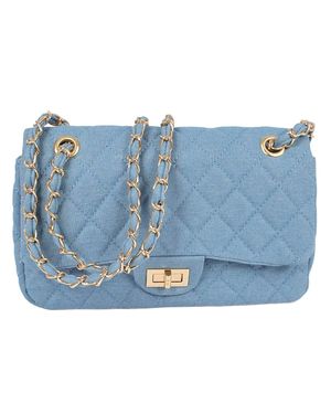 H & D Accessories Quilted Clutch - Blue