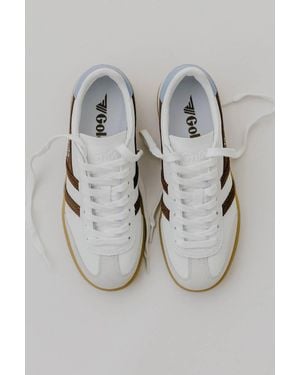 Gola Viper Leather Sneaker - Gray