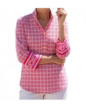 Jude Connally Belinda 3/4 Sleeve Top - Pink