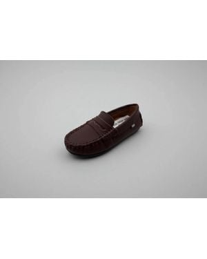Ralph Miguel Kid's Cosima Penny Loafer Moccasin - Black