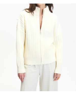 DELUC Jasper Cardigan - White