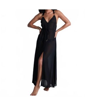 Aubade Flowing Maxi Dress - Black