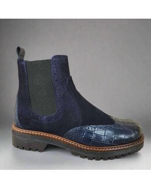 Eric Michael Charo Boots - Blue