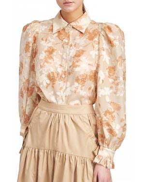 En Saison Florence Blouse - Natural
