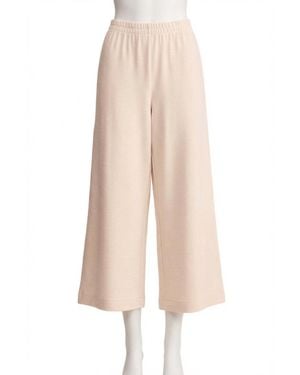 Z Supply Knit Ankle Pants - White