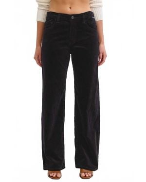 cello Vintage Corduroy Low Jean - Black