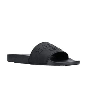 Bally Slaim 6228389 Rubber Sandals - Black