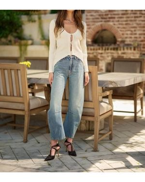 Road to Nowhere Pilon Mid Rise Jeans - Blue