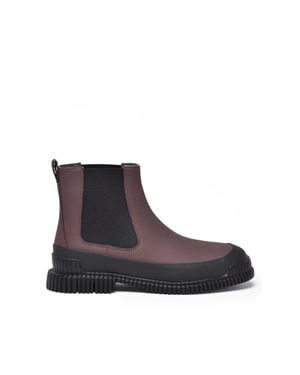 Camper Leather Pix Boots - Black