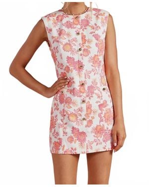 Strut & Bolt Juniper Blushing Garden Muse Dress - Pink