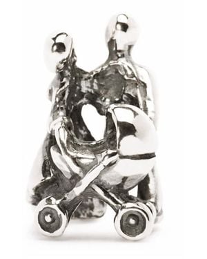 Trollbeads Family Bead Charm - White