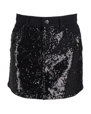 Emporio Armani Denim Skirt - Black